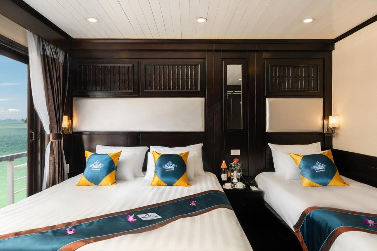 Aquamarine Premium Cruise Hotell Ha Long Exteriör bild