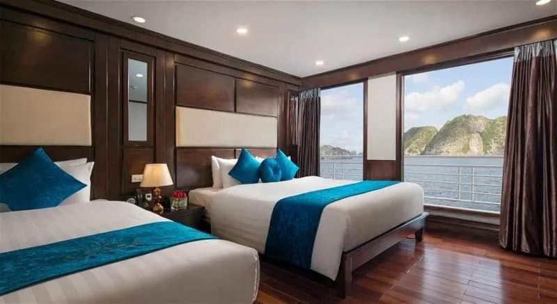 Aquamarine Premium Cruise Hotell Ha Long Exteriör bild