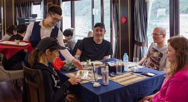 Aquamarine Premium Cruise Hotell Ha Long Exteriör bild